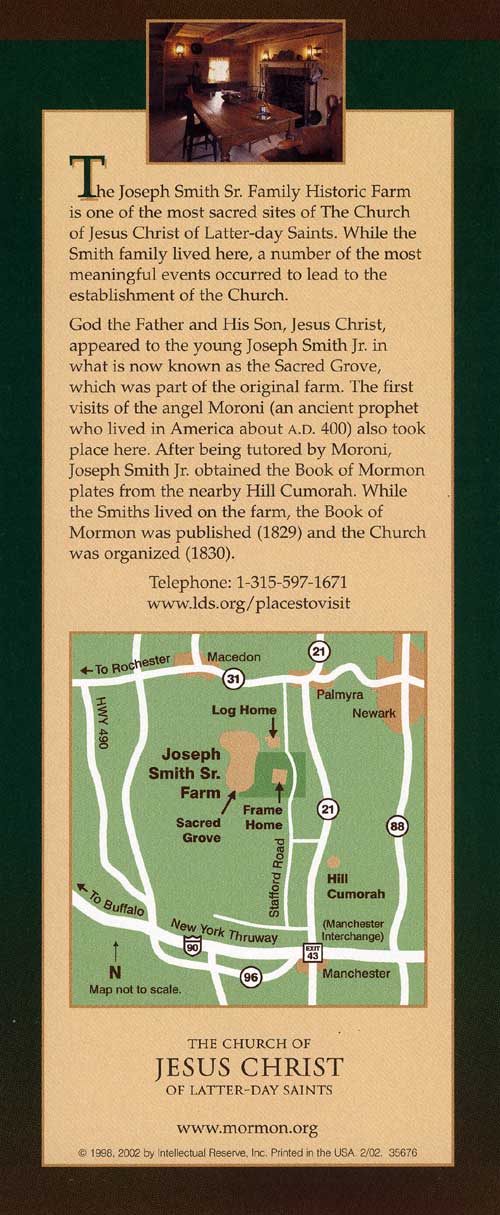 Sacred Grove leaflet back