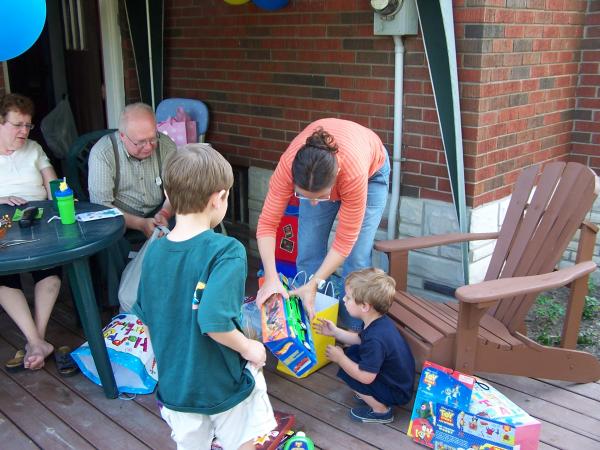 20050723 Andrew's 3rd Birthday Party 27