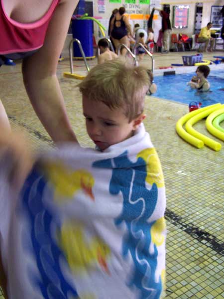 20061016 Matthew's Swimming Lessons 13