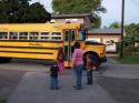 20070905 and 20070910 Andrew's First Day of School and Taking the Bus 13